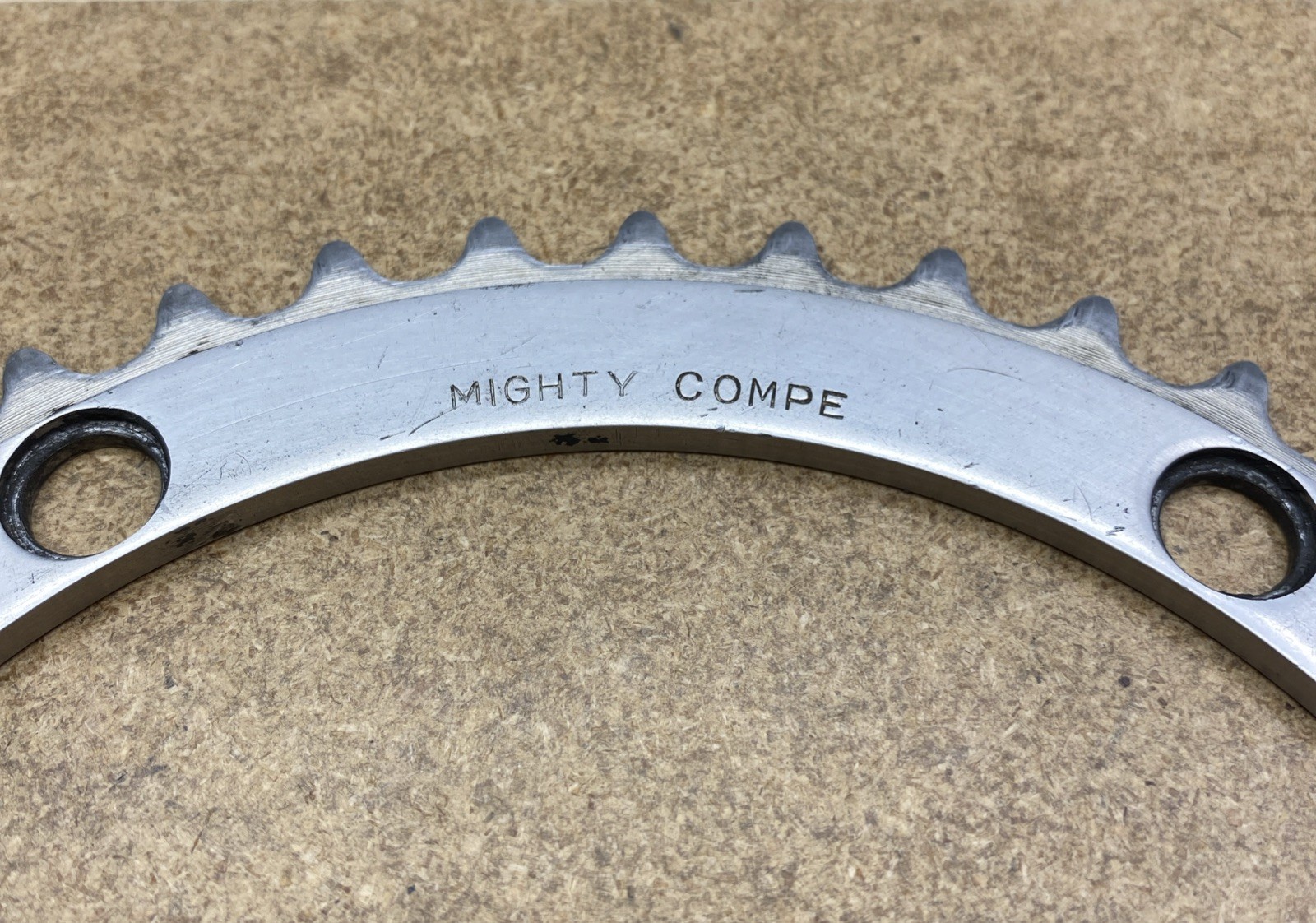 Vintage SUGINO MIGHTY COMPE Chainring 48t 144bcd Inner Double Japan