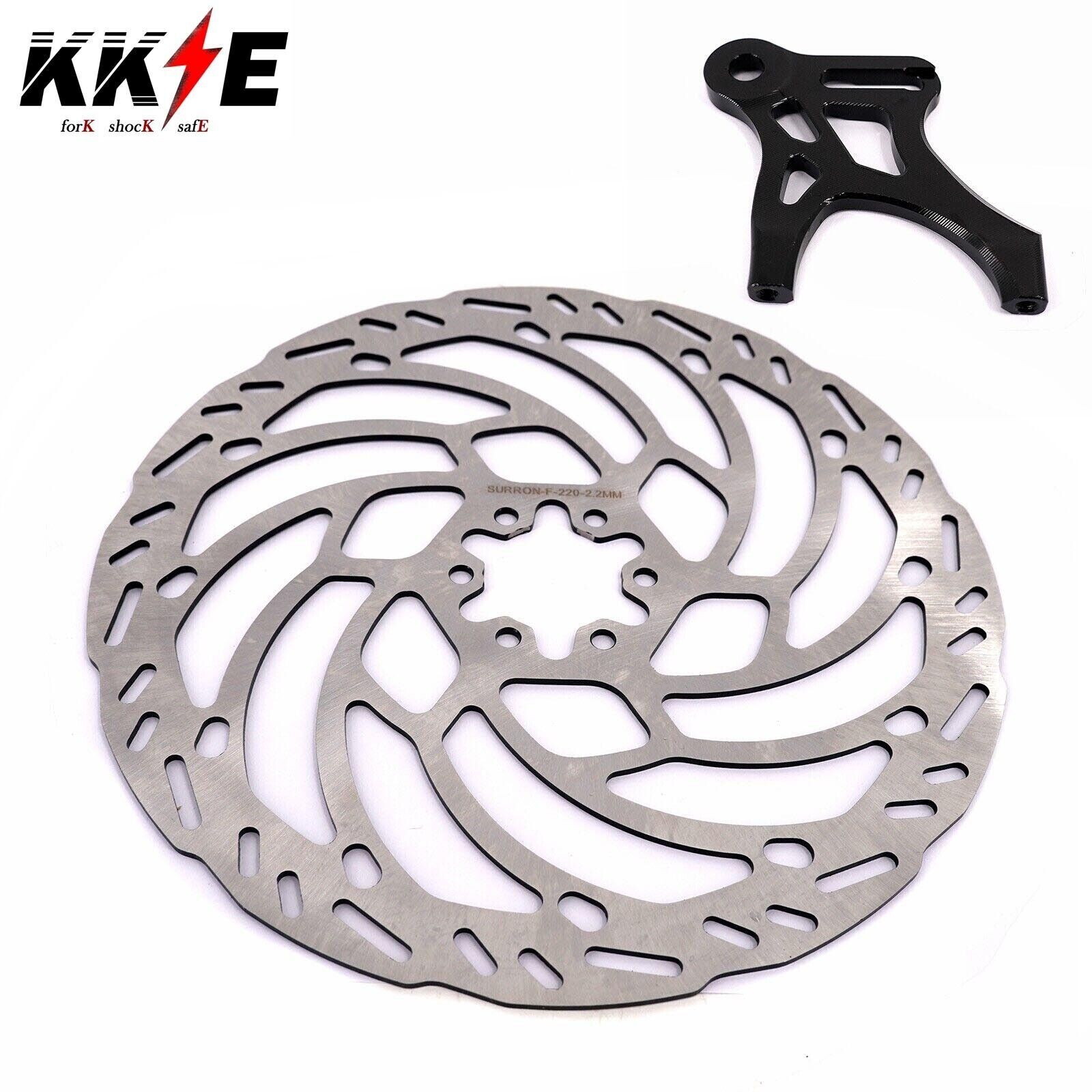 KKE 220MM Rear Brake Disc Rotor for Surron Light Bee x E-Ride PRO-SS 2.0 2024