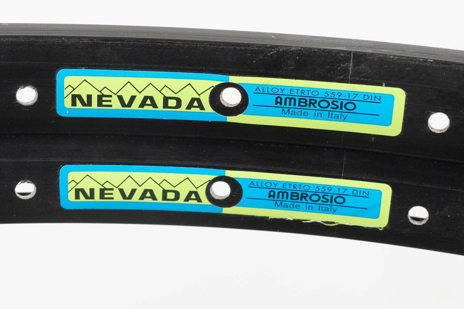 NOS AMBROSIO NEVADA CLINCHER RIMS 26″ 36H VINTAGE MTB MOUNTAIN BIKE BLACK