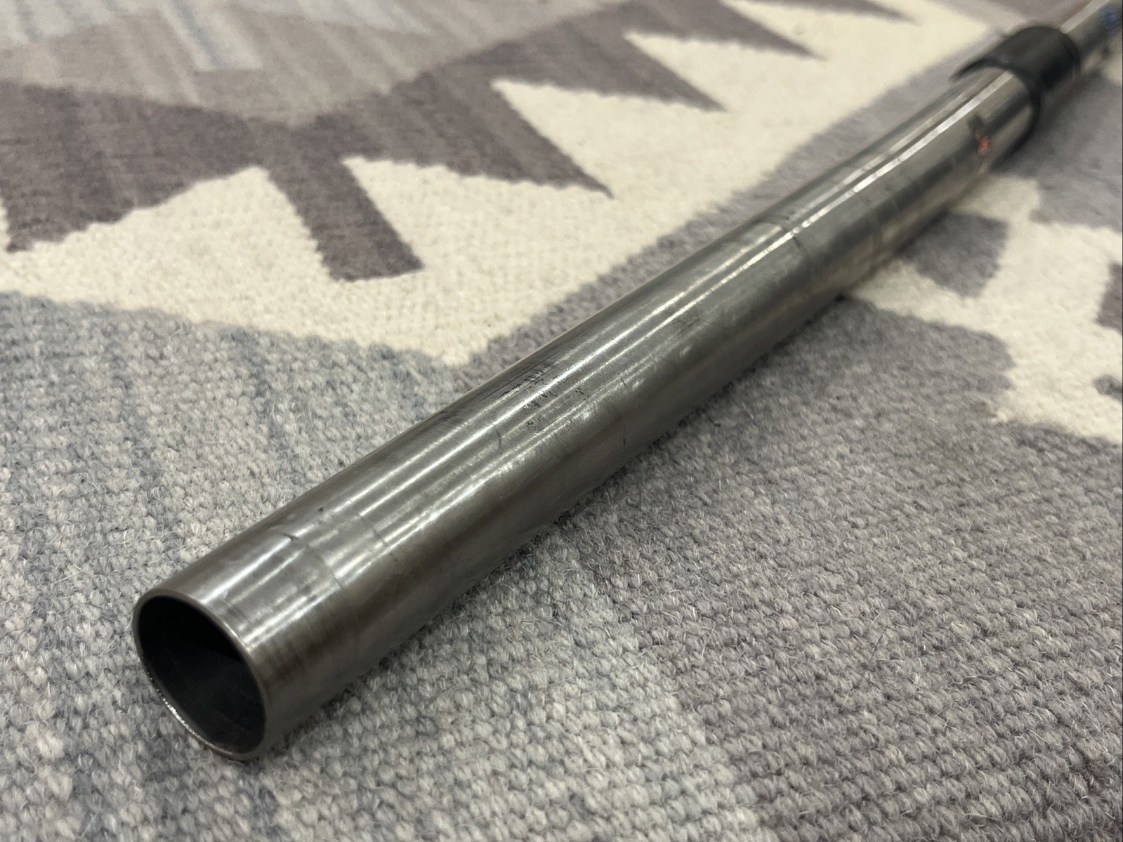 Dean Titanium Flat Handlebars 22.2 with 25.4mm shim, 23″ Wide and ~3° Sweep