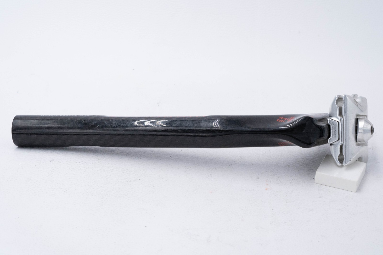NOS LOOK ERGOPOST TI CARBON SEATPOST 25.0 mm 2 BOLTS 255 mm VINTAGE ROAD RACING