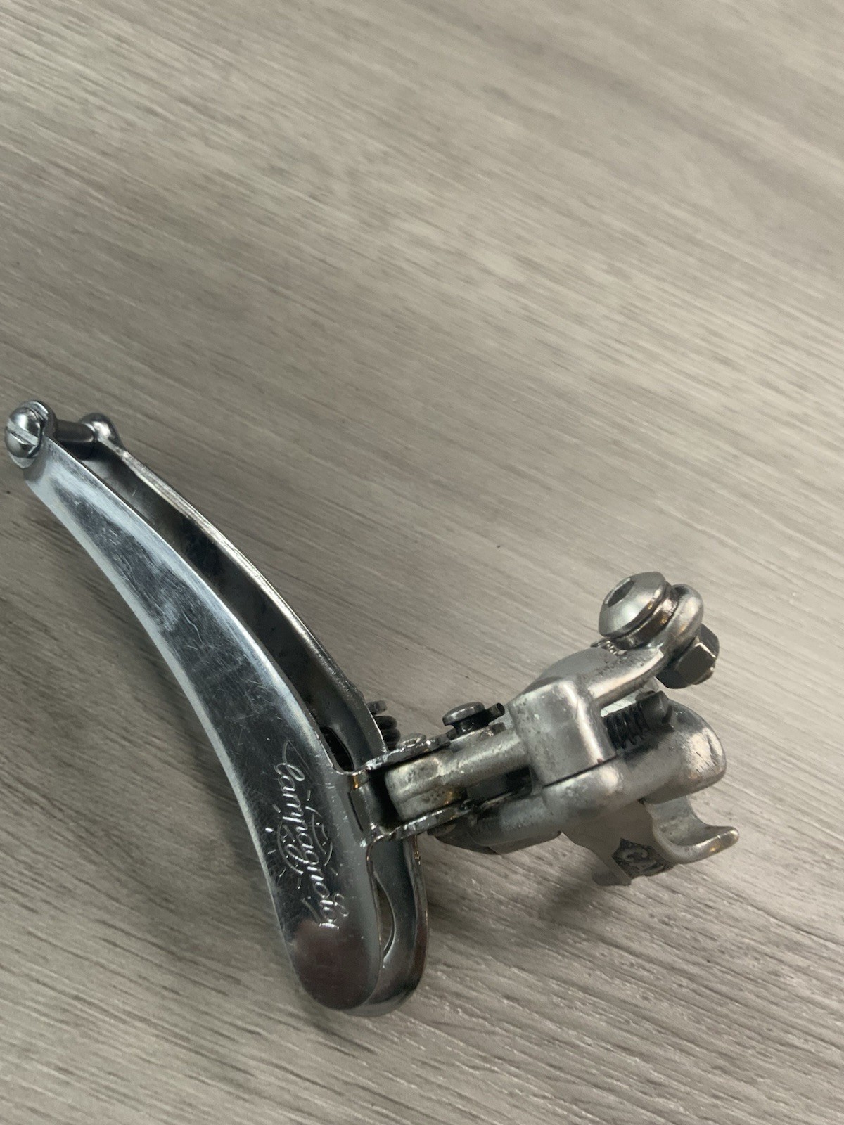 CAMPAGNOLO NUOVO RECORD DERAILLEUR SET SHORT CAGE PATENT 1ST GEN CLAMP 28.6 MM