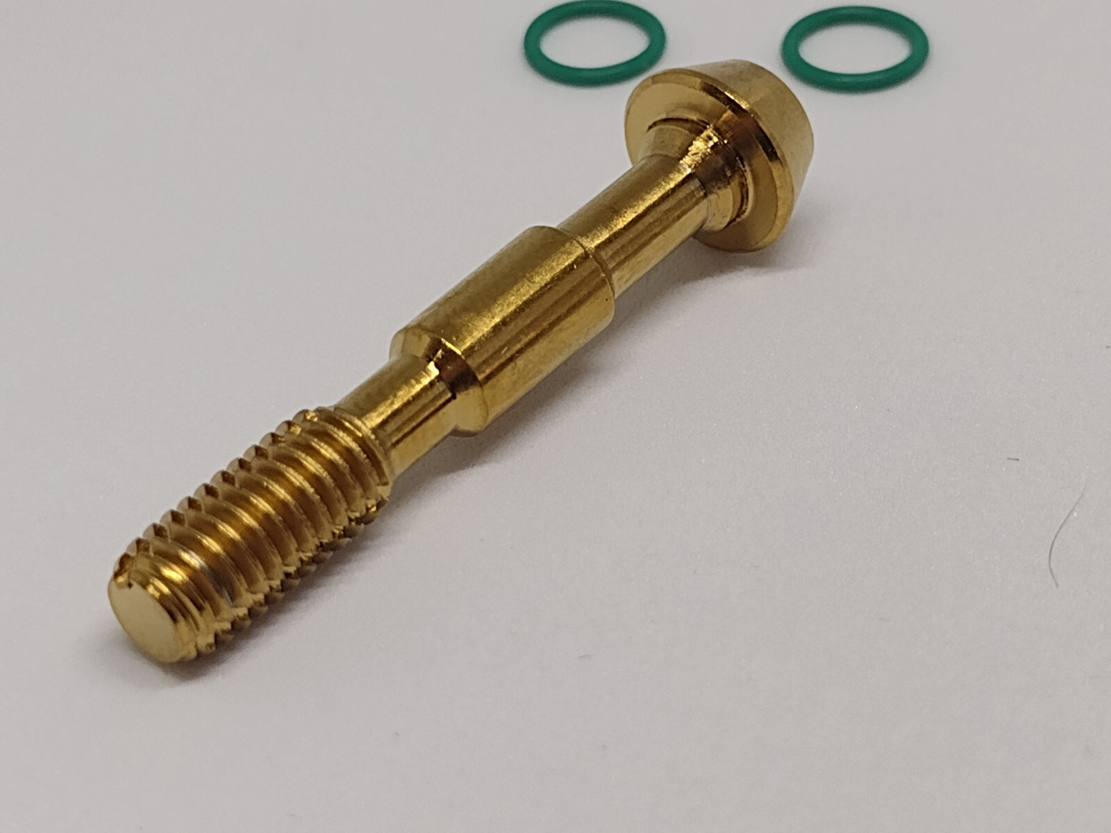 GOLD ANO Titanium Banjo Bolt w/ O-rings For Shimano XTR XT SLX M8000 M7000