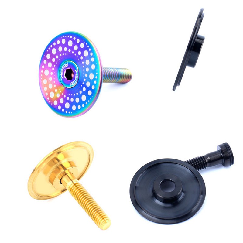 Bike Headset Stem Expander&Top Cap Carbon/Aluminum For Road Bike Mountain Bike