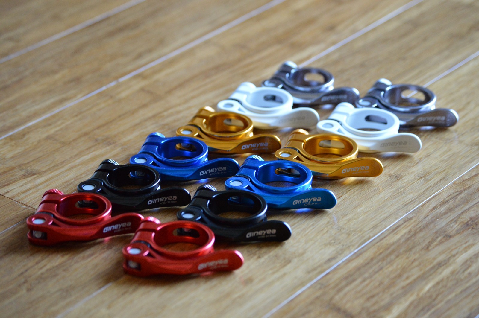 Modifiedcomponents KC89 Quick release Seat Post CLAMP Size: 31.8mm / 34.9mm