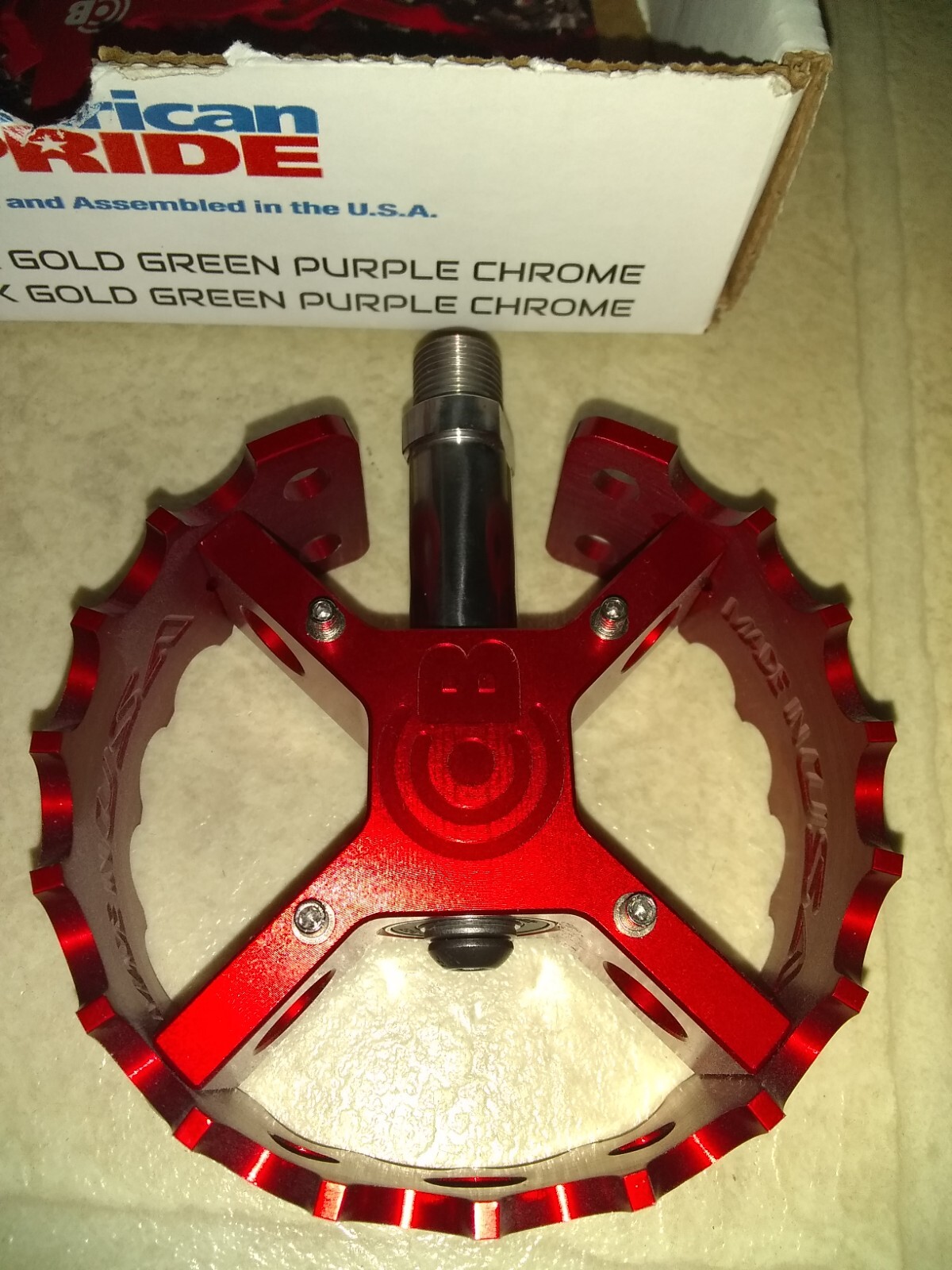 BULLSEYE 🎯 bmx limited pedals eleate red se bikes jmc profile redline GT