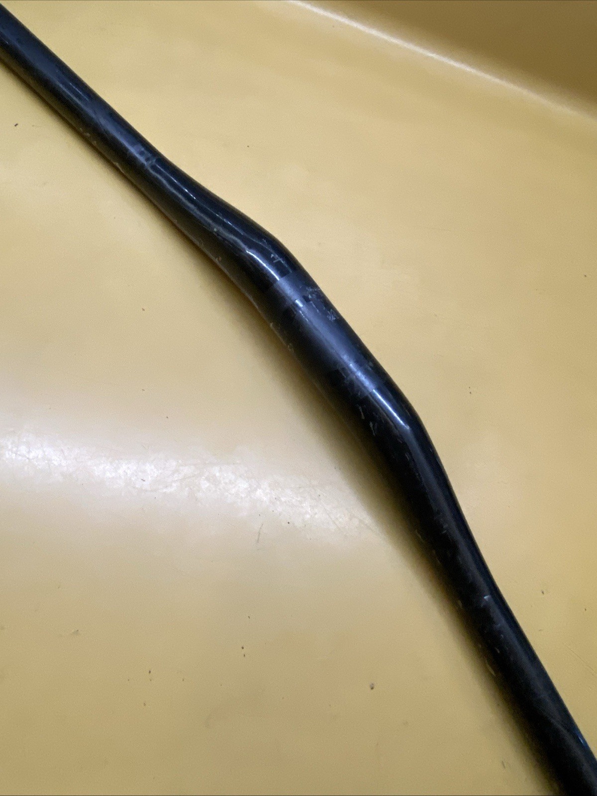 Black & Orange Deity FMO Enduro 600mm x 31.8mm x 20mm Riser Handlebar