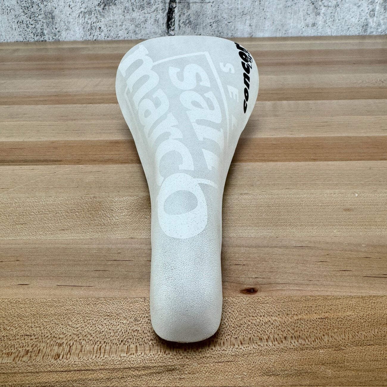 Selle San Marco Concor Light 128mm 7x7mm Titanum Rails White Bike Saddle 222g