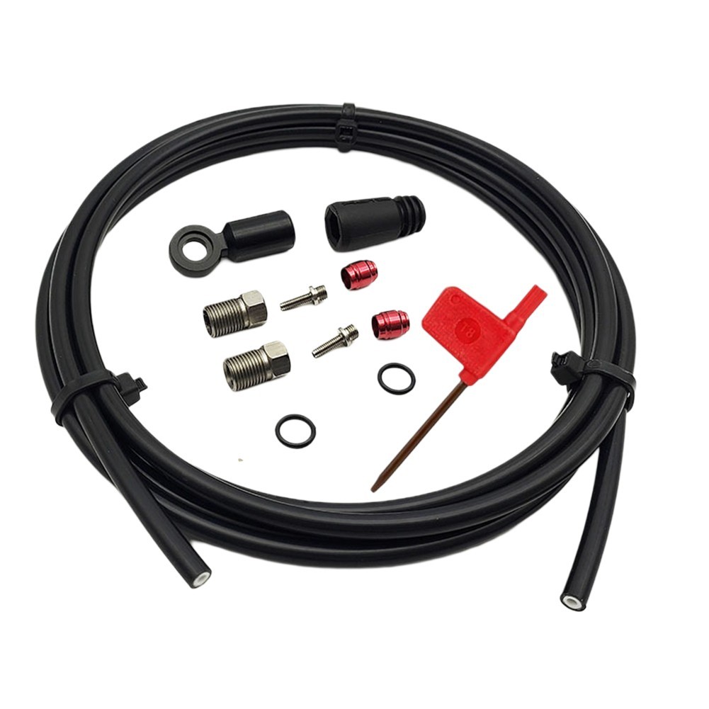 For SRAM Hydraulic Disc Brake Oil Hose 2000mm Complete Kit with Inserts