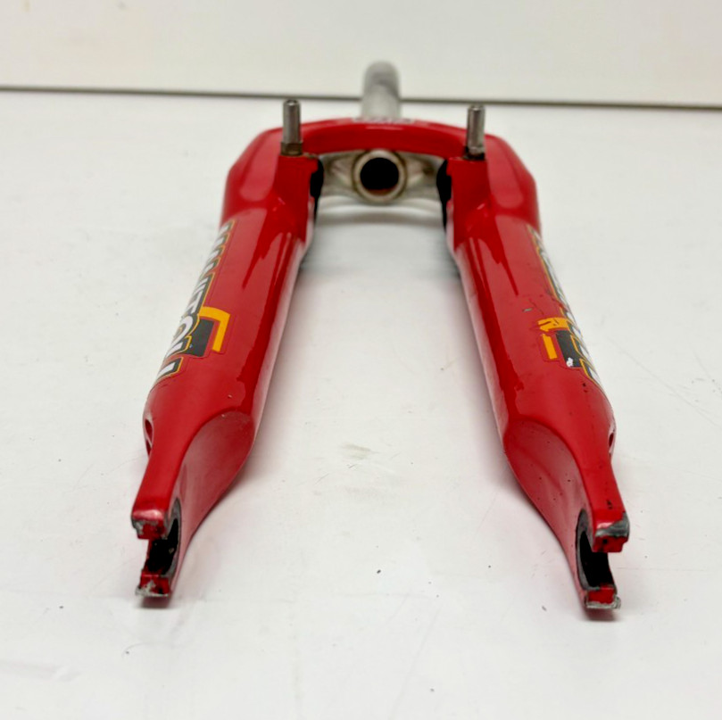Vintage Manitou Spyder R 26″ QR Mtn Bike Suspension Fork 215mm 1-1/8″ Steerer