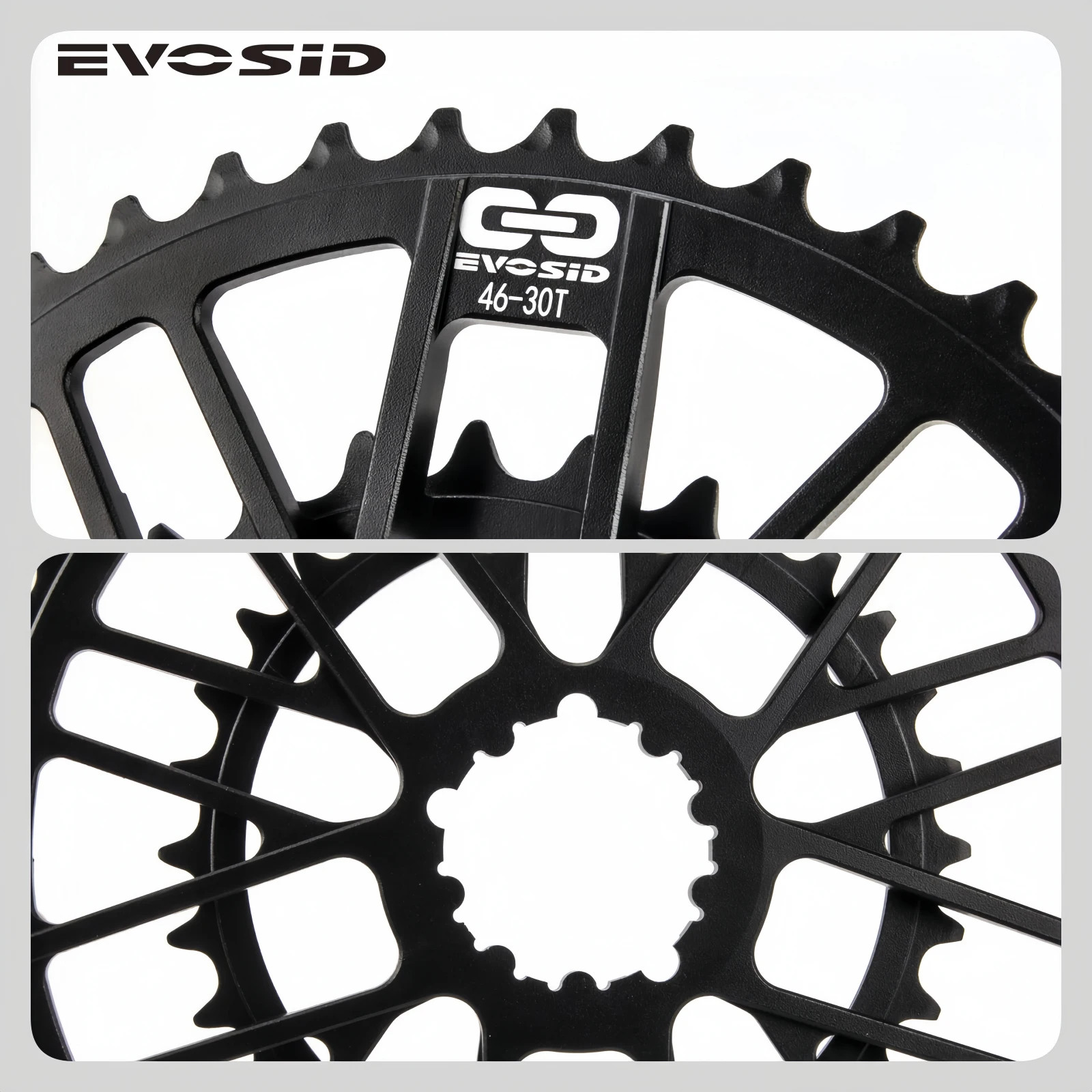 Road Folding Bike Chain Wheel 46-30T 48-32T 8/9/10/11/12 Speed 40/42/44/46/48T