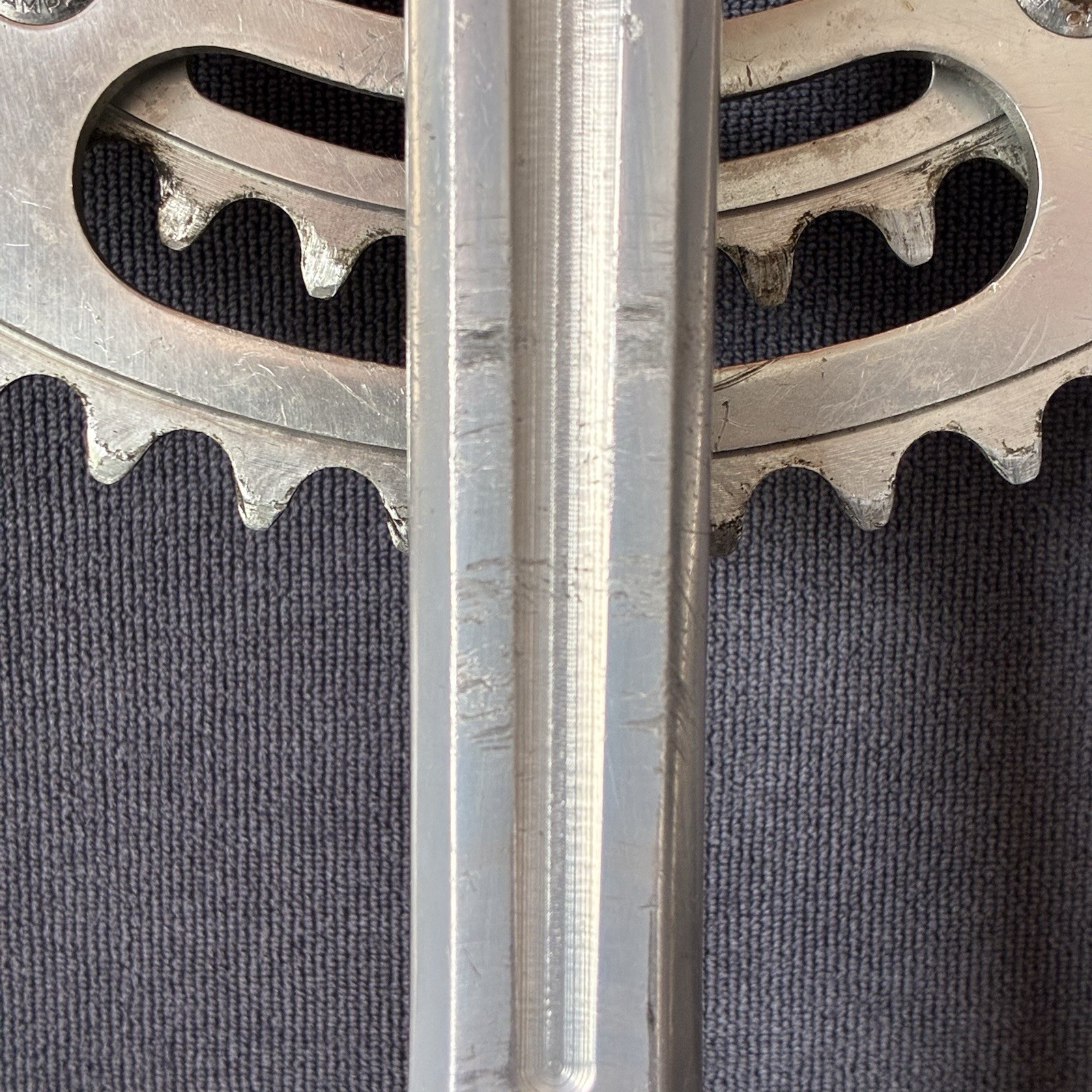 Campagnolo Super Record Nuovo Strada Crankset 172.5mm 52/42T Made In Italy