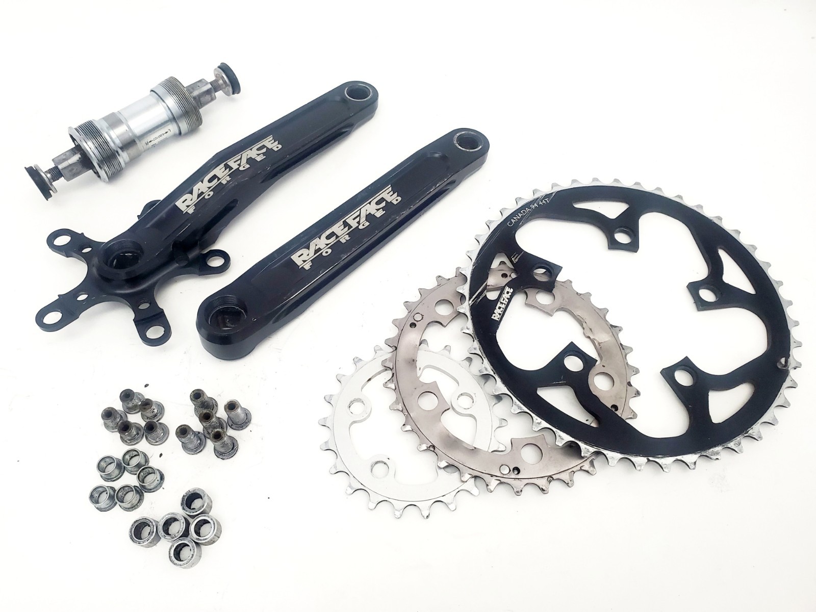 Raceface Forged MTB Compact Triple Crankset 180mm Vintage