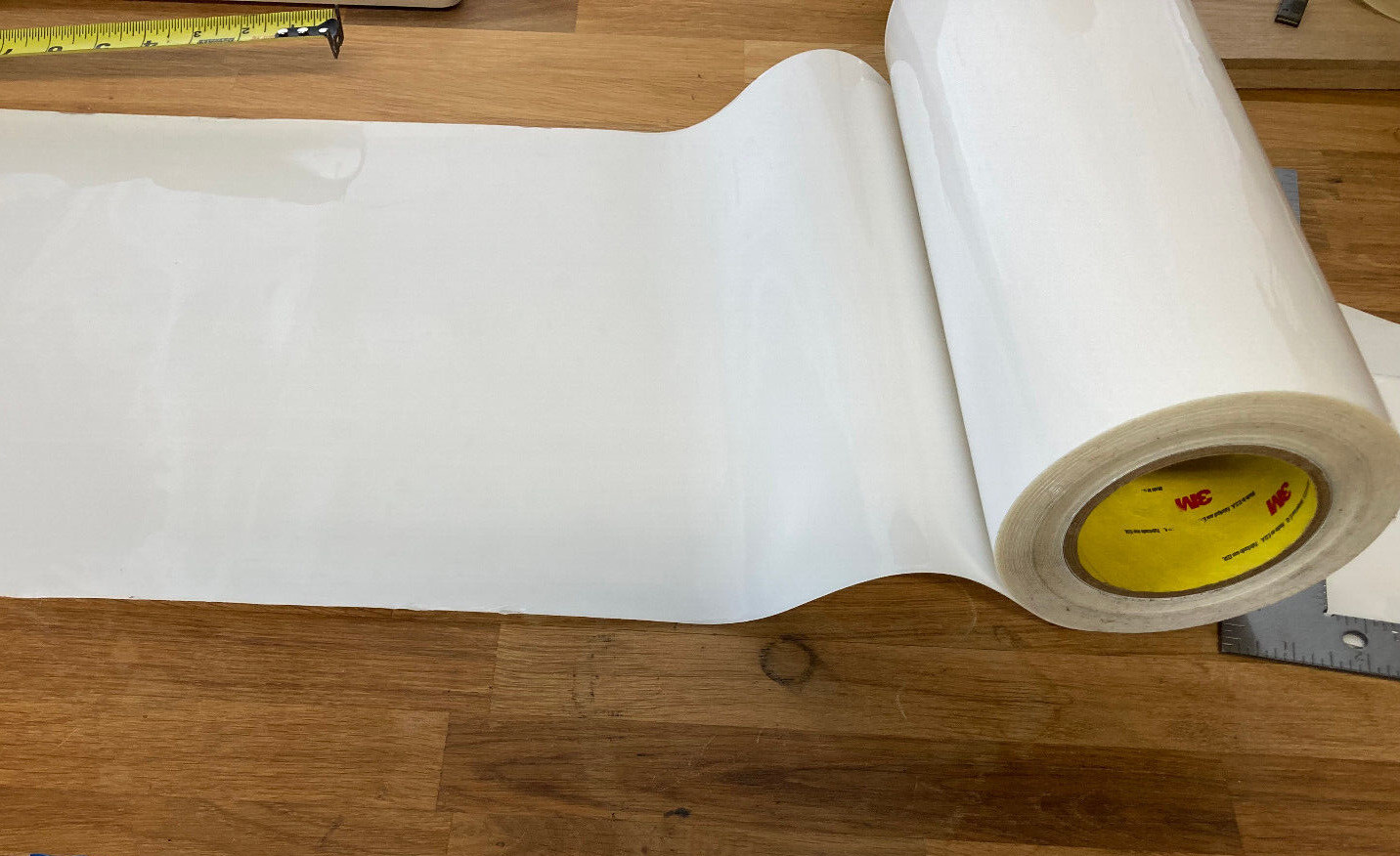 3m helicopter tape 8672 Clear Protection Tape 12 in Width sold by the foot-$20
