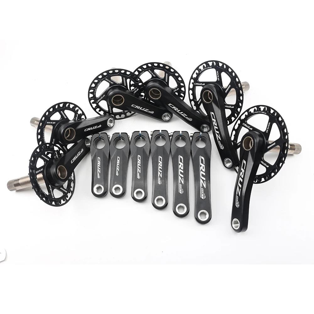 Kids Bicycle Cranksets 89/98/110/127/140/150mm MTB Child Bike Crank Arm 9-12S
