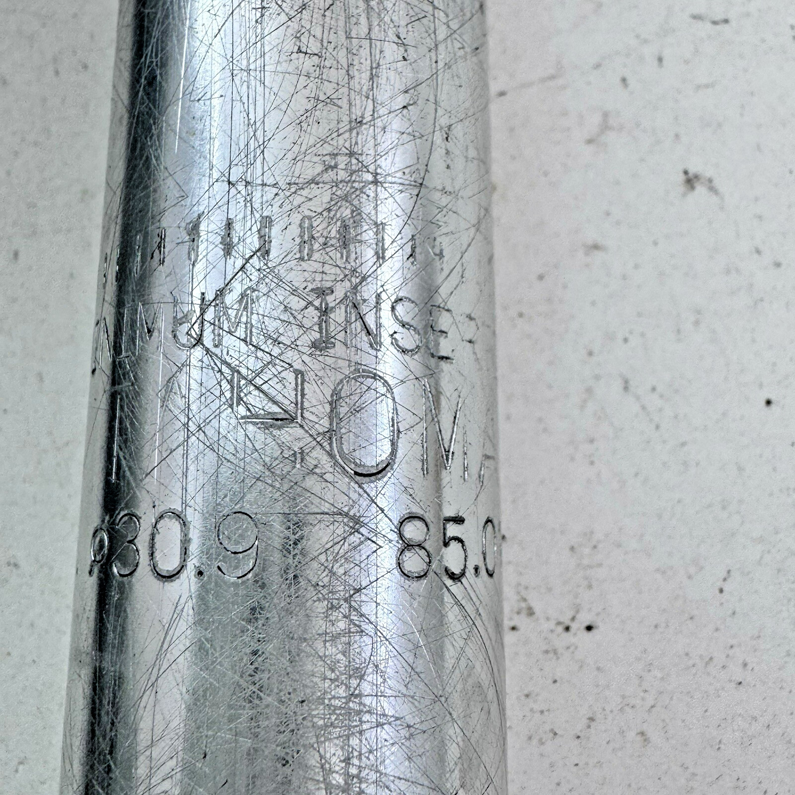 Vintage Tahoma Seatpost 30.9 mm Alloy 360 mm 1985 Mountain Bike Long Tall A26