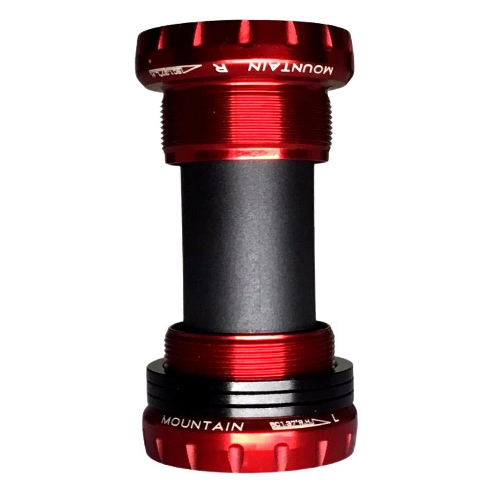 MTB Road BB 68‑73mm for 24mm Shimano FSA Cranks Red BSA Thread New
