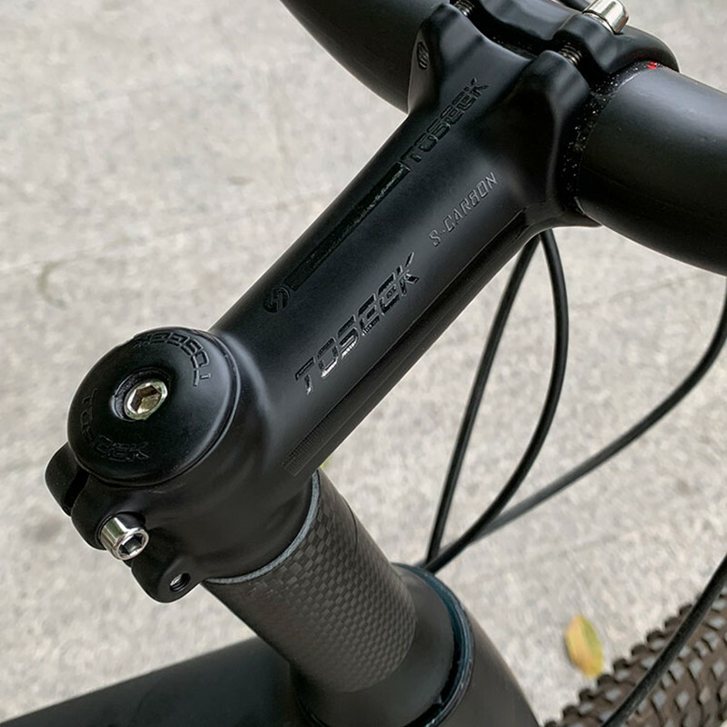 TOSEEK Aluminum Bicycle Stem 6°/17° MTB Road Biek Handlebar Stem 31.8*60-120mm