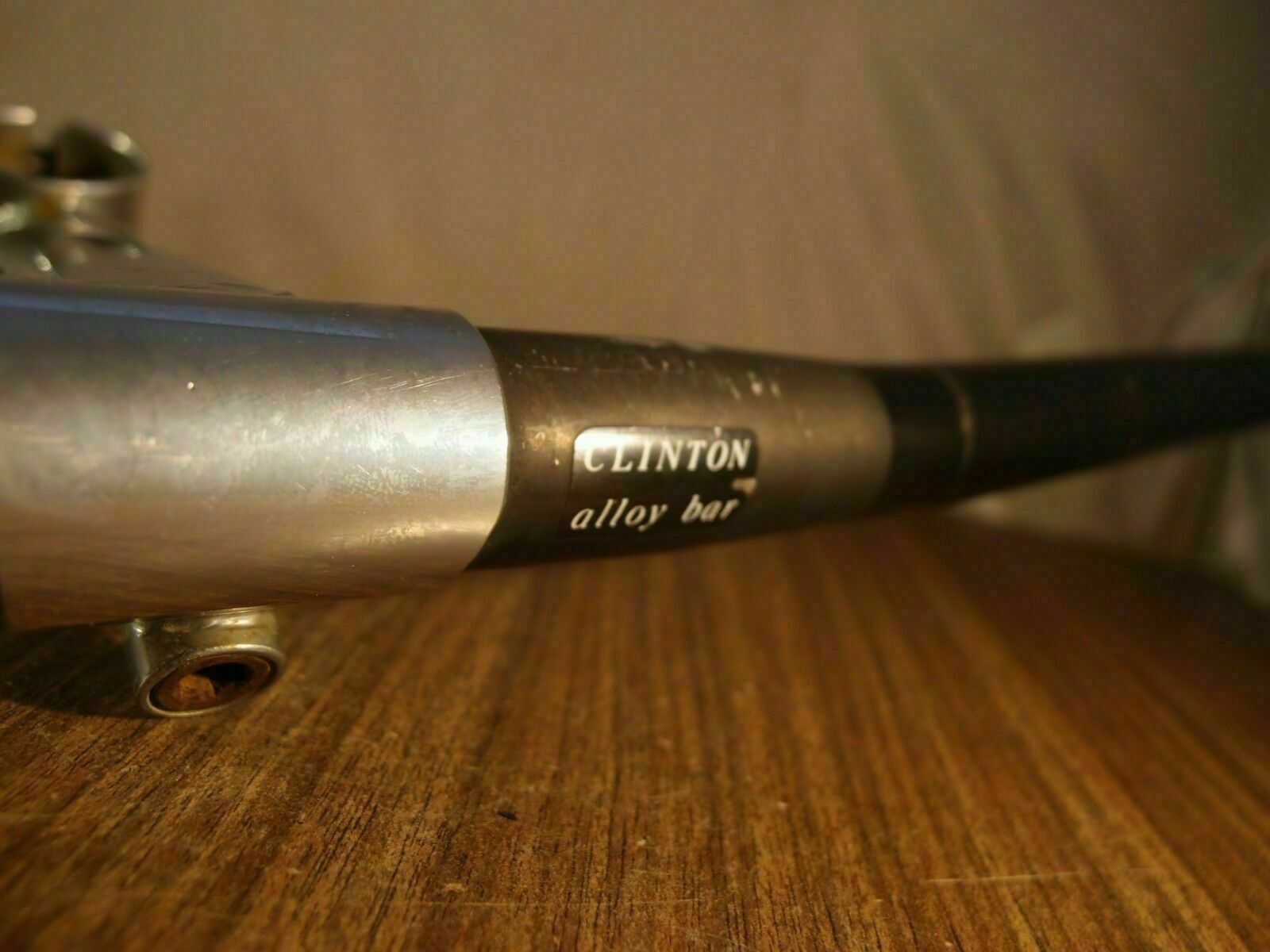 1990’s MTB aluminium handlebar & steel stem Clinton made in USA 1 1/8»