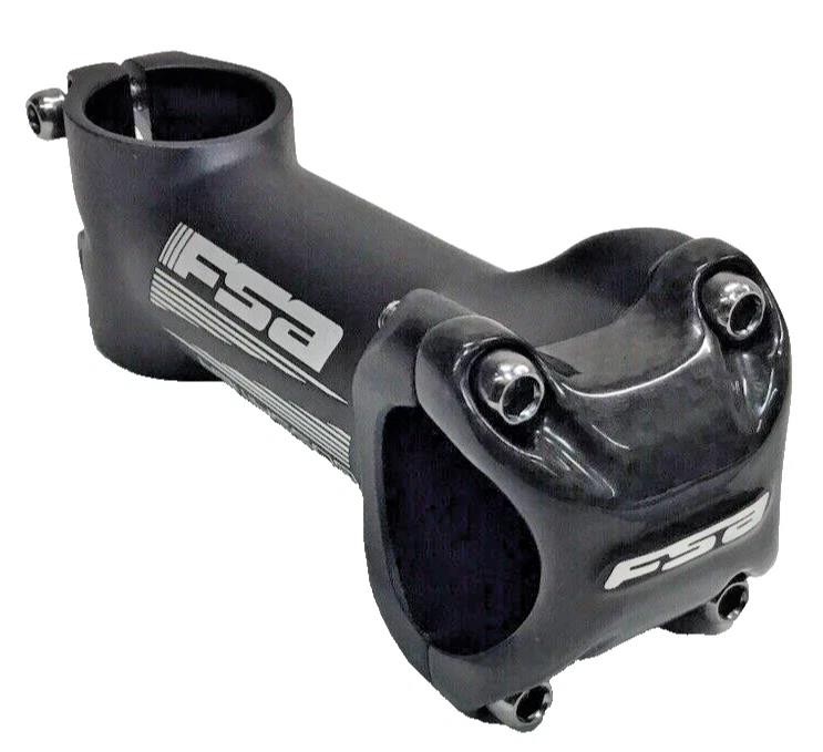 FSA Gossamer Pro Alloy w/ Carbon Faceplate Stem Black 100mm 31.8mm ±6° 1‑1/8″