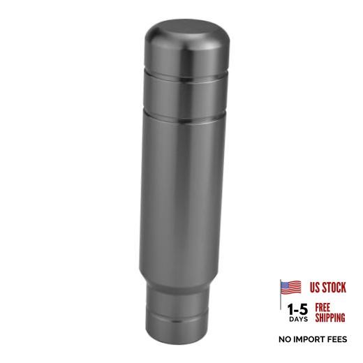 Weighted Shift Knob, 5″ Aluminum Gear Shifter Knobs Metal Stick Grey-2