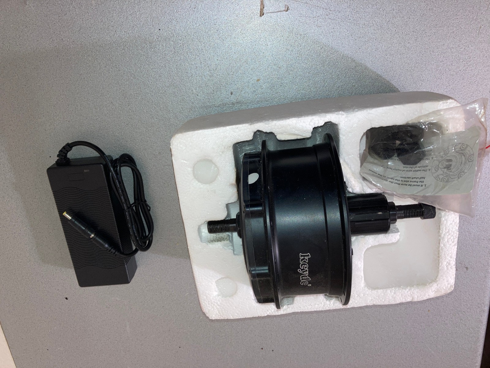 Keyde P130 All-In-One Hub Ebike Conversion Kit Integrated Battery and Controller
