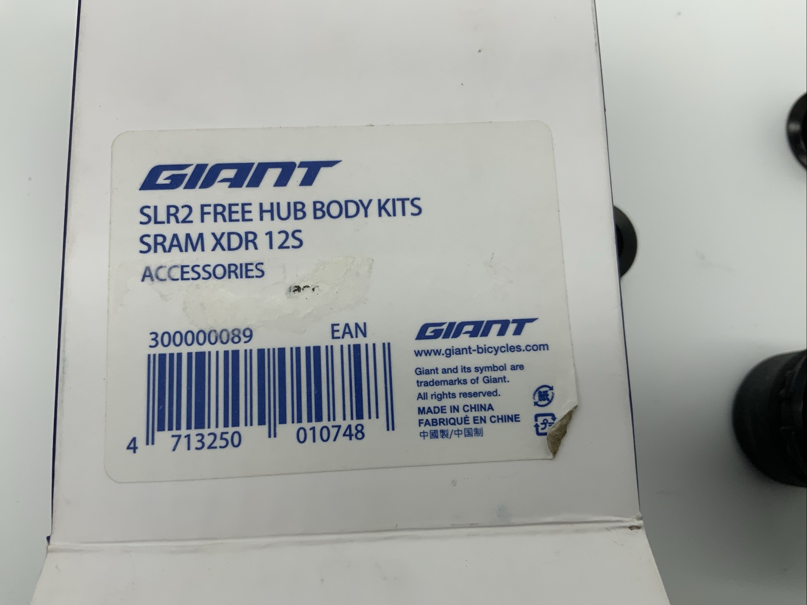 SRAM XDR Freehub For Giant CXR/SLR 2 Wheels