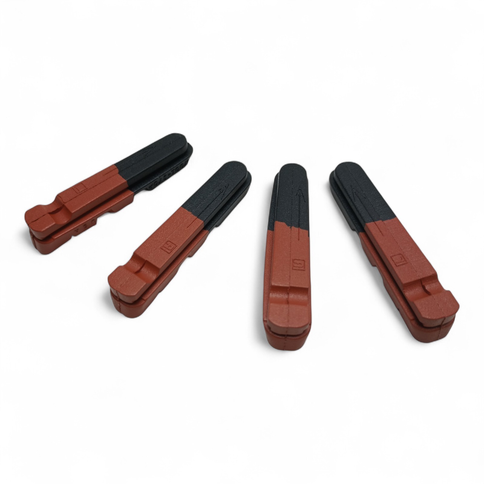 Kool Stop FSA Road bike brake Pads For K-Force SL-K Red Black 4pcs F&R