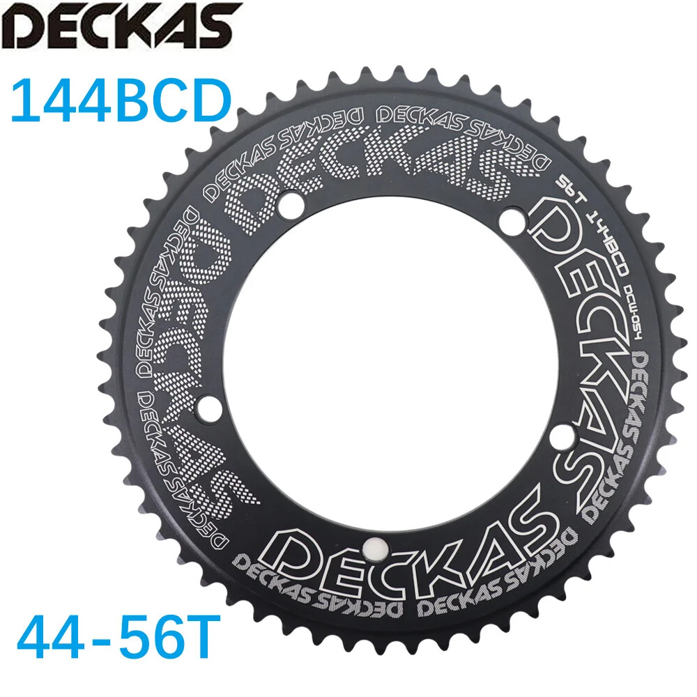 Deckas 144BCD Chainring Fixed Gear fixie Track Bike 44 46 48 50 52 54 56 56T