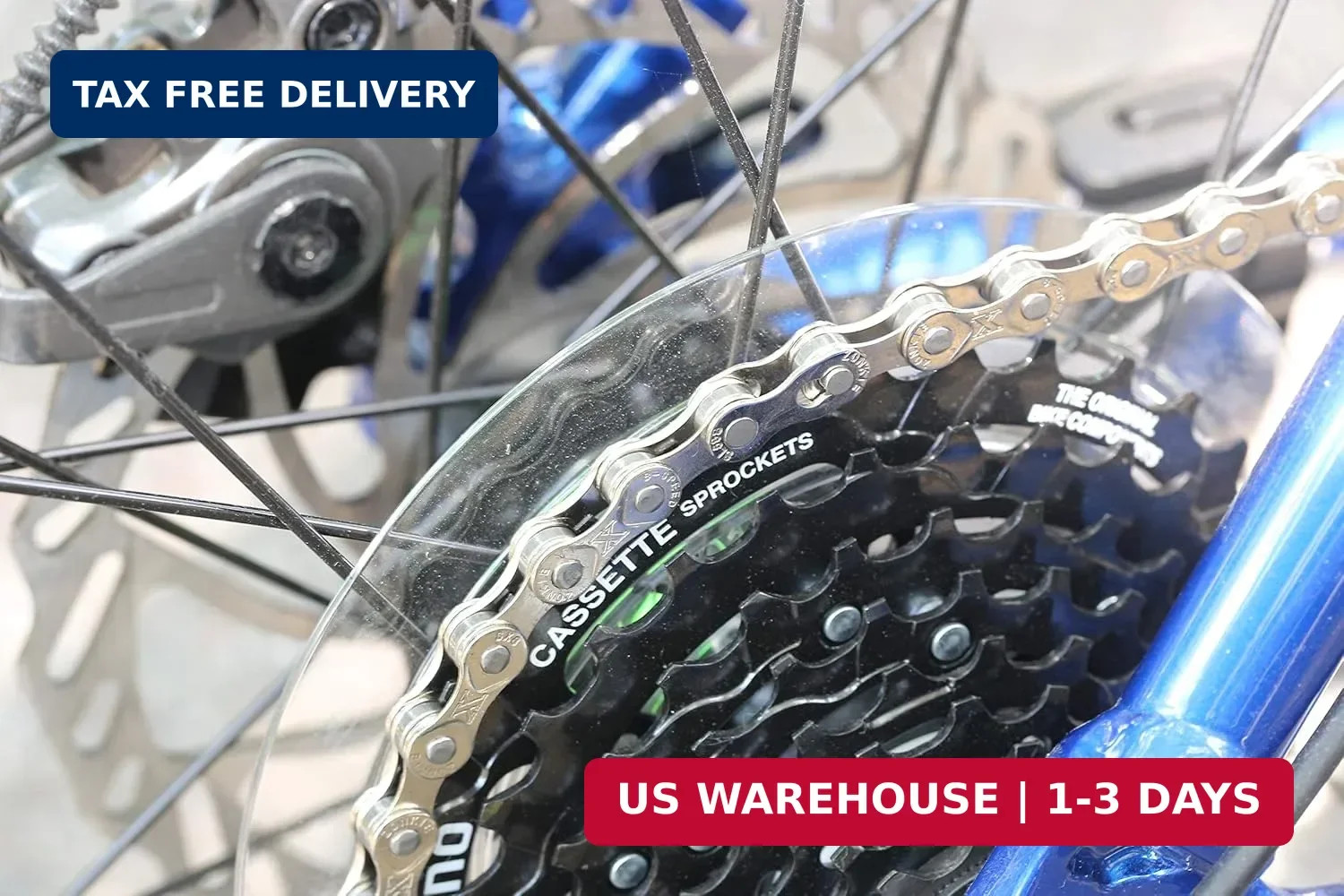 ZONKIE 6/7/8 Speed Bike Chain 1/2 x 3/32 Inch 116 Links