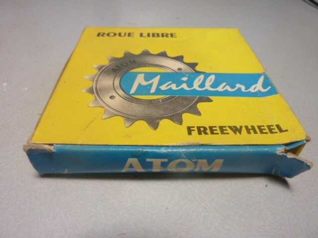 NOS NIB ATOM Maillard SINGLE SPEED COG 18-TOOTH 36×100 1/2 x 1/8 ROAD BIKE HUB