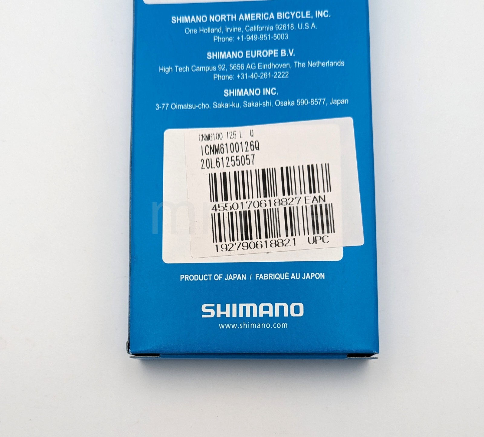 Shimano DEORE CN-M6100 MTB Bike Chain, HG 12-Speed W/Quick link 126 Link