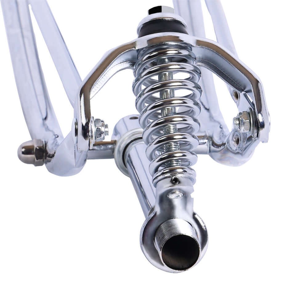 FAT Bicycle Springer Fork 1″ Threaded for 26″ x 3.0 Tire Cruiser Chopper E-Bike