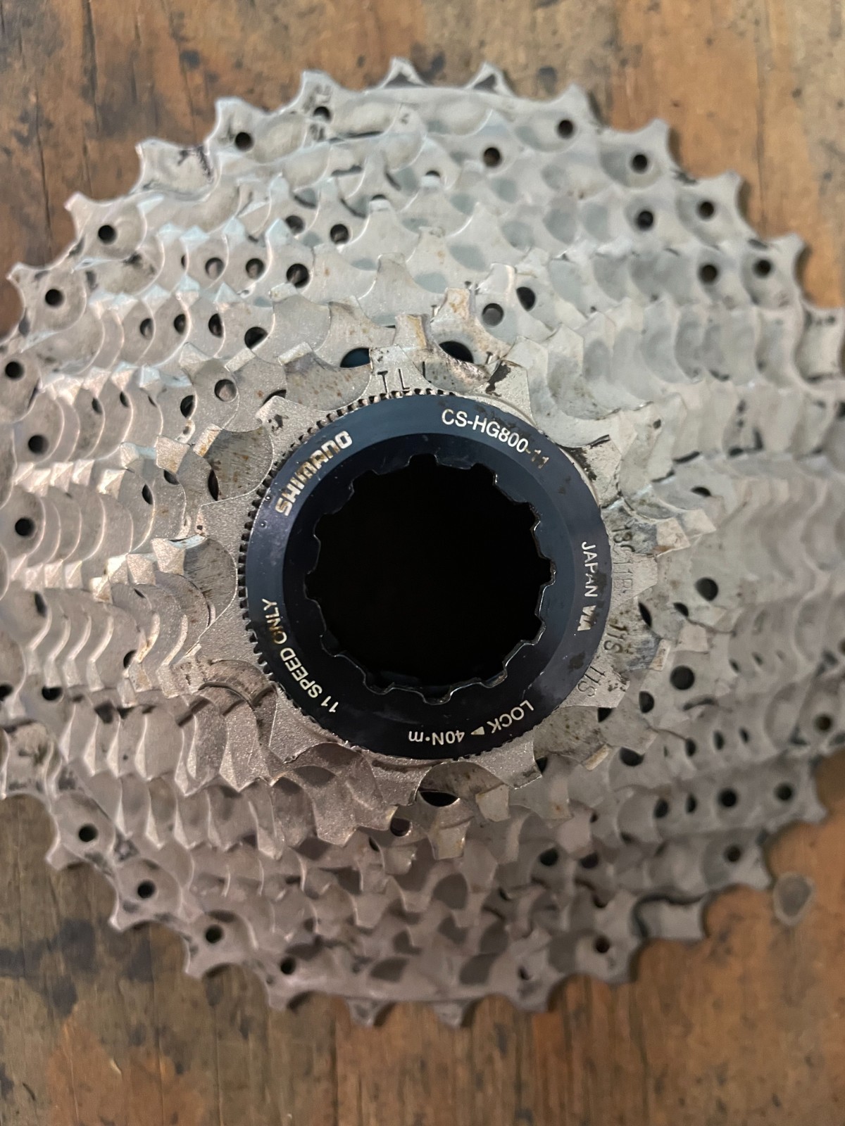 Shimano CS-HG800-11 Cassette 11 Speed 11-34T HG Driver Road CX Gravel