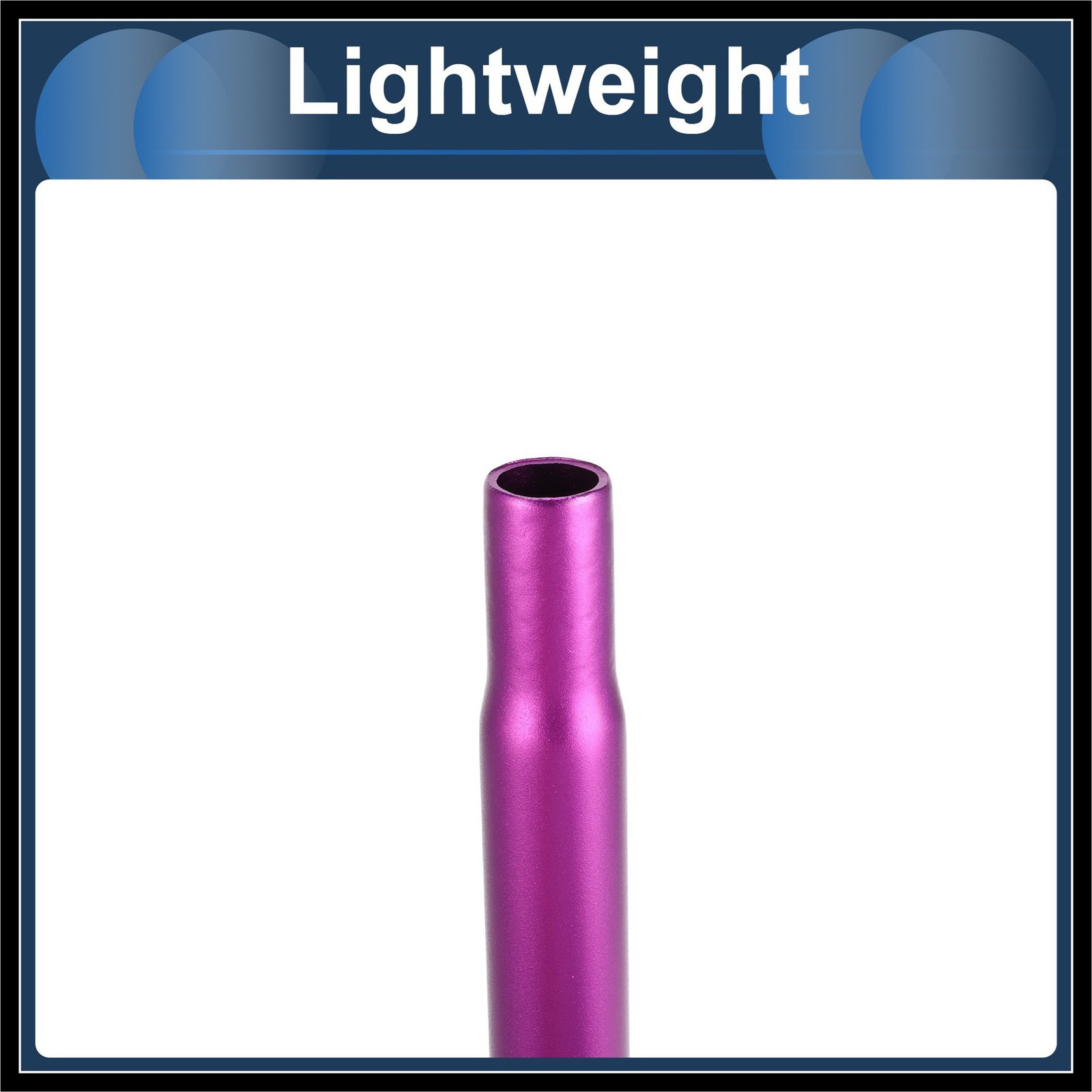 Bike Seat Posts 27.2x350mm Lightweight Post Seat Tube Aluminum Alloy
