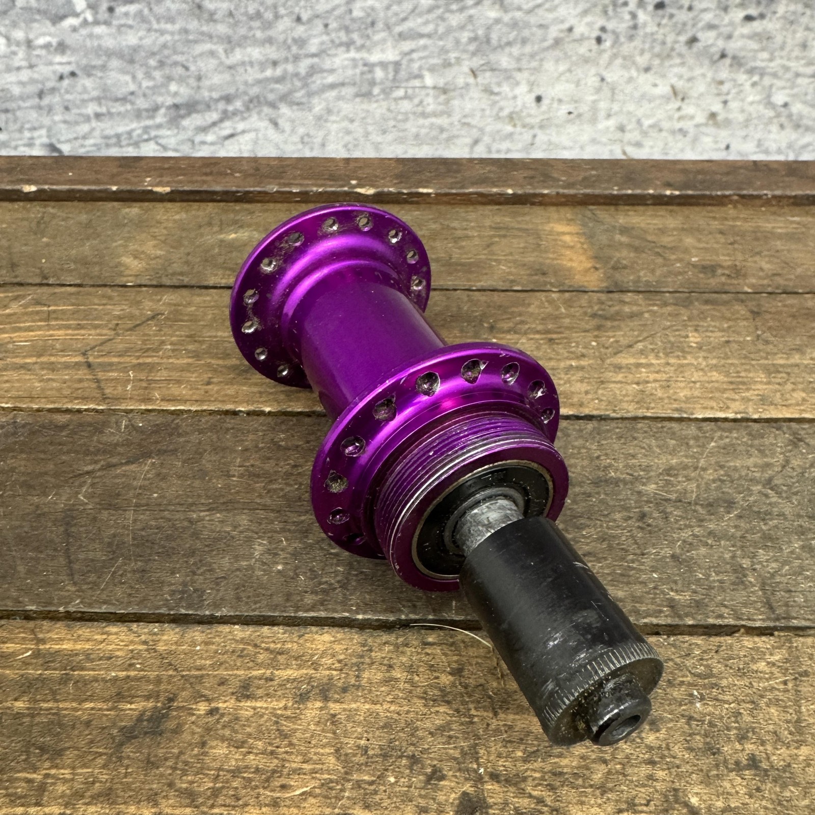 Vintage American Classic Rear Hub 32H Purple 90s MTB Bike Rim Brake 126mm FW