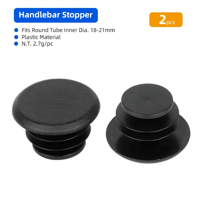 Bicycle Handlebar End Expansion Plug MTB Road Drop Bar Plastic Lid Folding Scoot