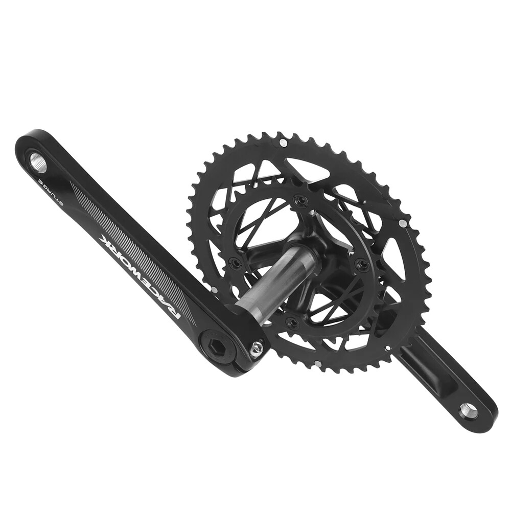 Road Bike Crankset 2×10/11 Speed 170MM Crank Arms 53-39T 110BCD Double Sprocket