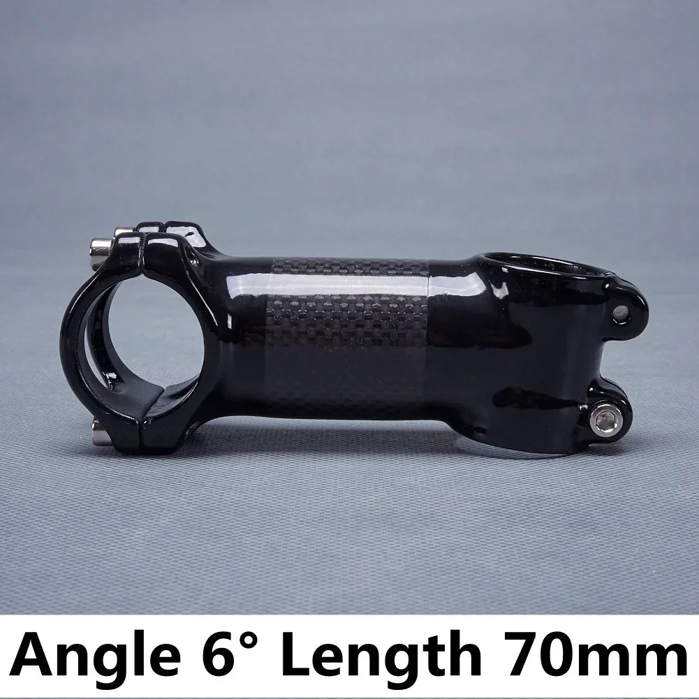 6/17 Degrees Carbon Bicycle Stem Mountain Road Bike Stem Length 60-120mm