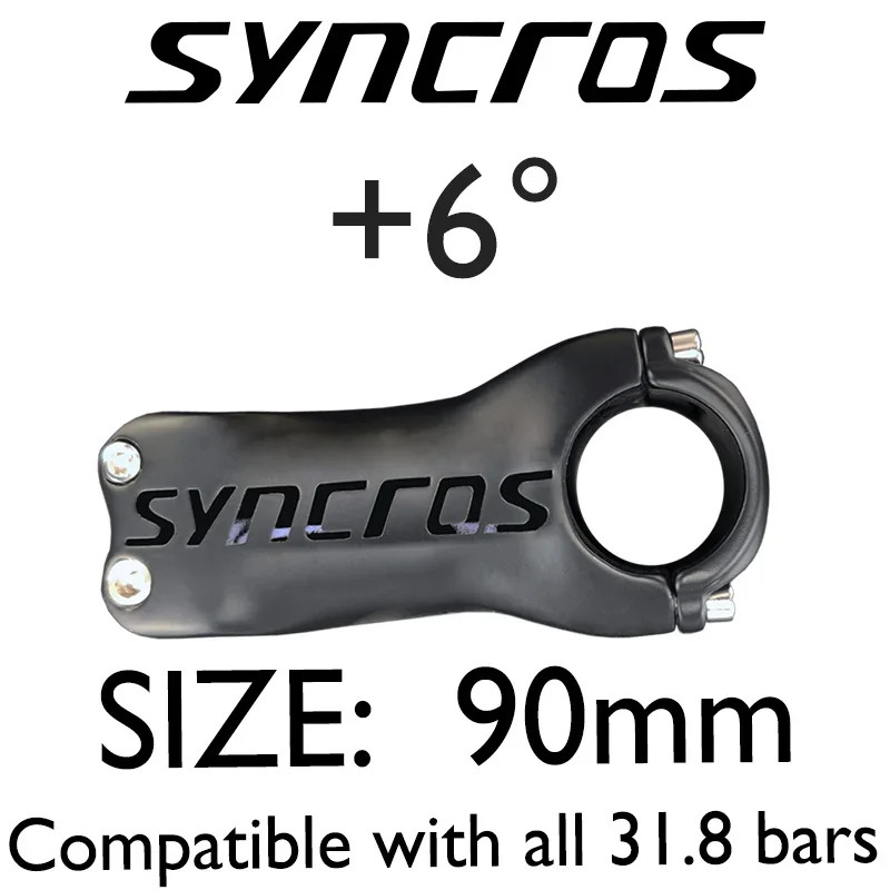 Syncros Carbon Stem Mountain/Road Bike Parts Angle 6/17 Degree 60-120mm stem
