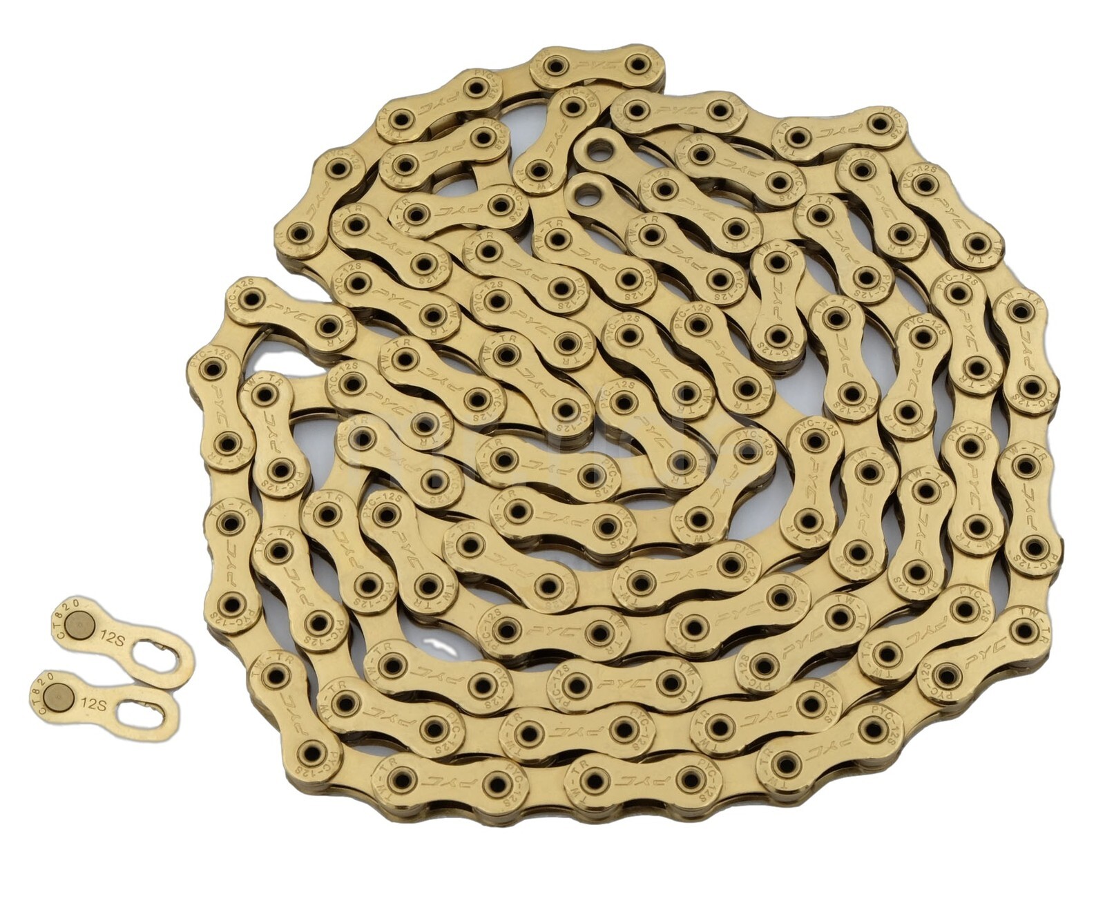 PYC SP1201 12Speed 126L Road Bike Ceramic Coating Chain Ti Gold fit Shimano