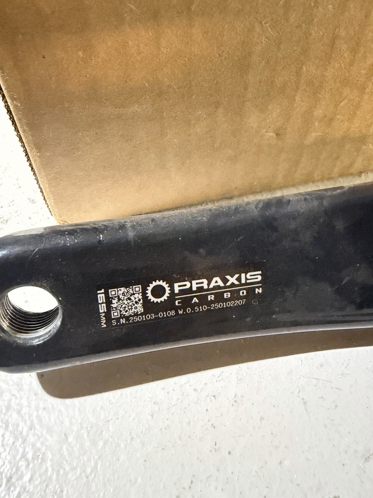 PRAXIS ZAYANTE CARBON-GR Crankset 165mm 48/32 M30