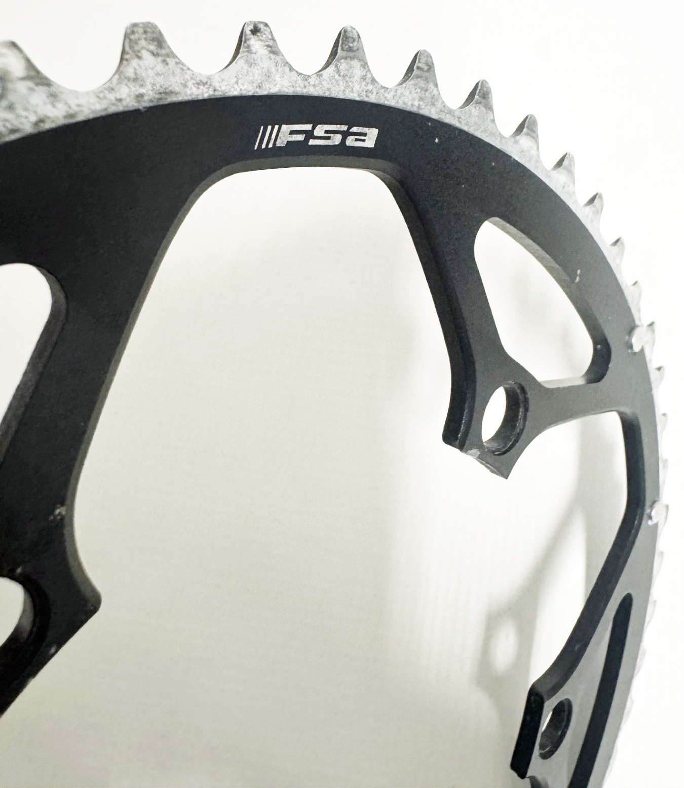 FSA 53-Tooth 130 bcd 10-Speed Aluminum Chainring for 53/39 WA077 53/39 – Used