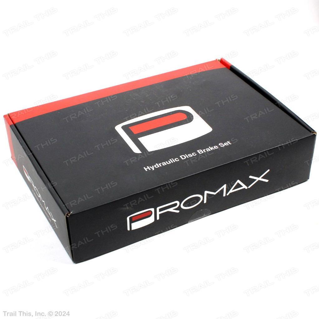 Promax Solve Hydraulic Bicycle Disc Brake and Lever Set Left/Front Post Mount
