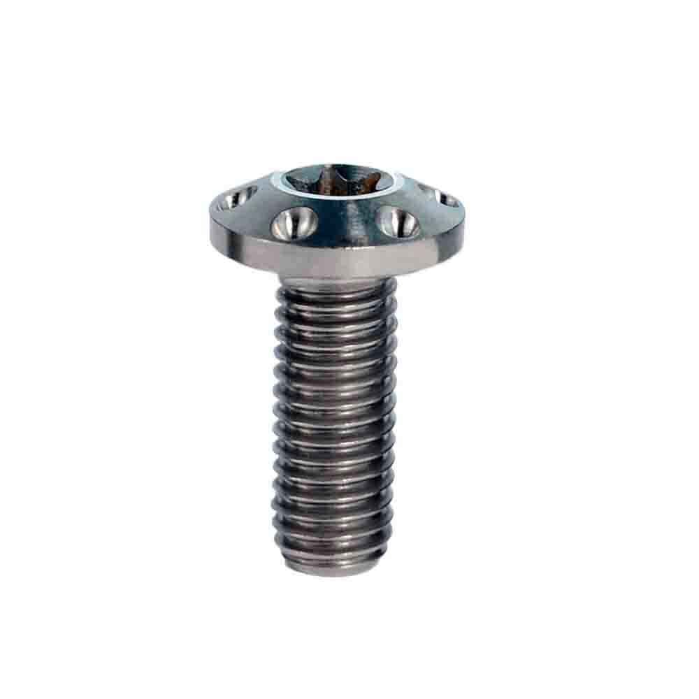 M8x20 25 30 40mm Titanium Screws Inner Torx Petal Head Motorcycle Brake Bolts