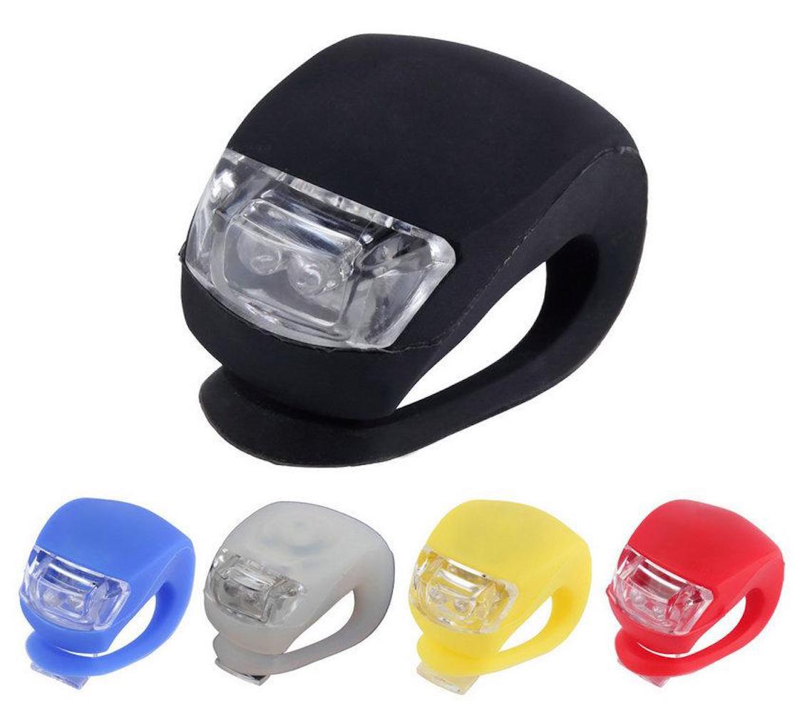 FLASH LED Frog Bike Bicycle Mountain Flash Light front head rear tail bar frame