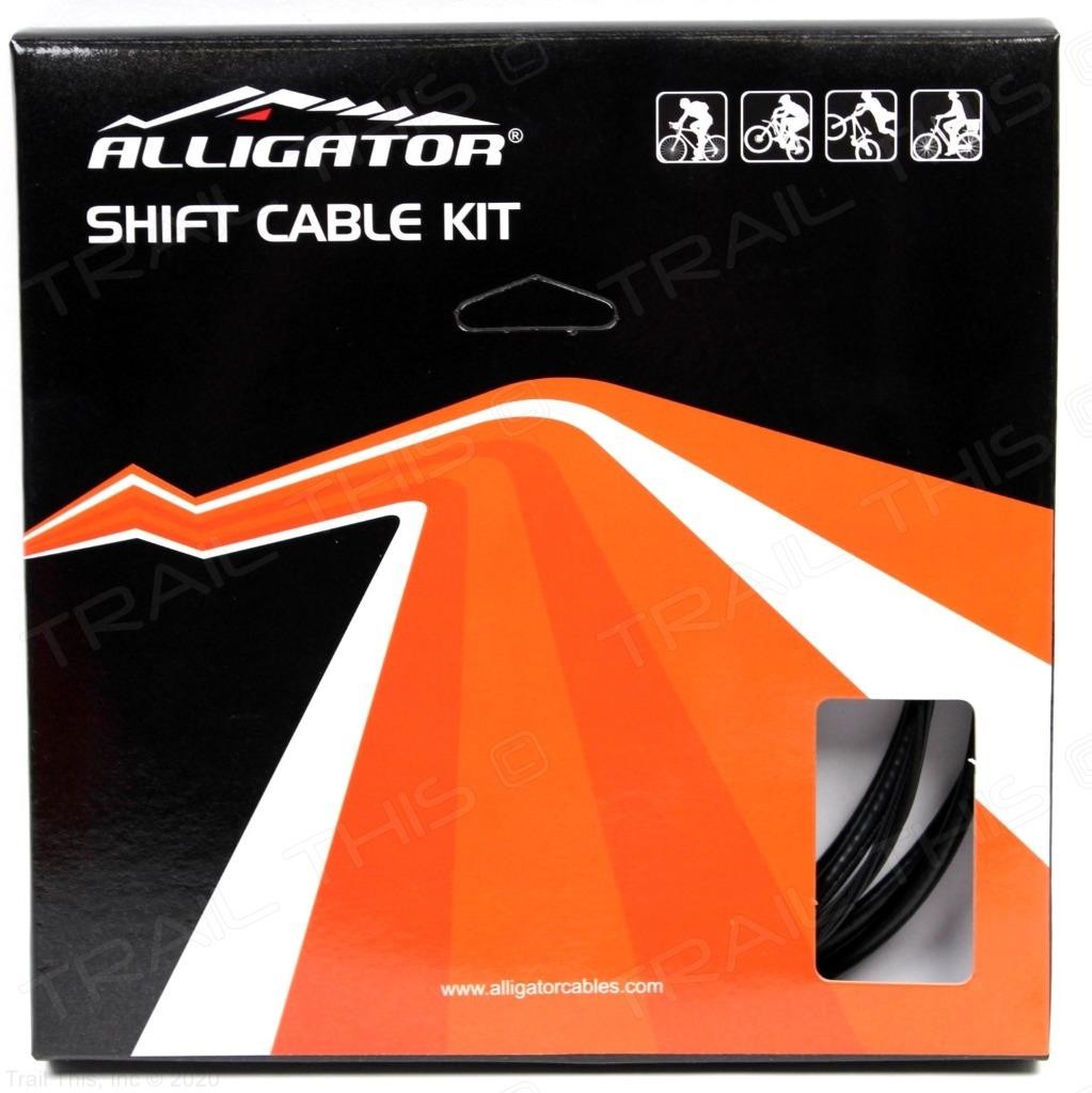Alligator Super Fortress Front/Rear Bike Shift Cable/Housing Set fits Shima/SRAM