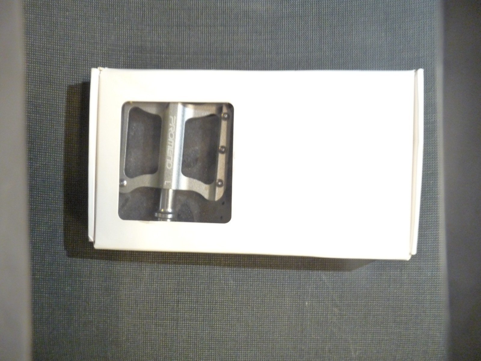 Bicycle Pedals – Aluminum – silver – Promend # PD-R41 (read)