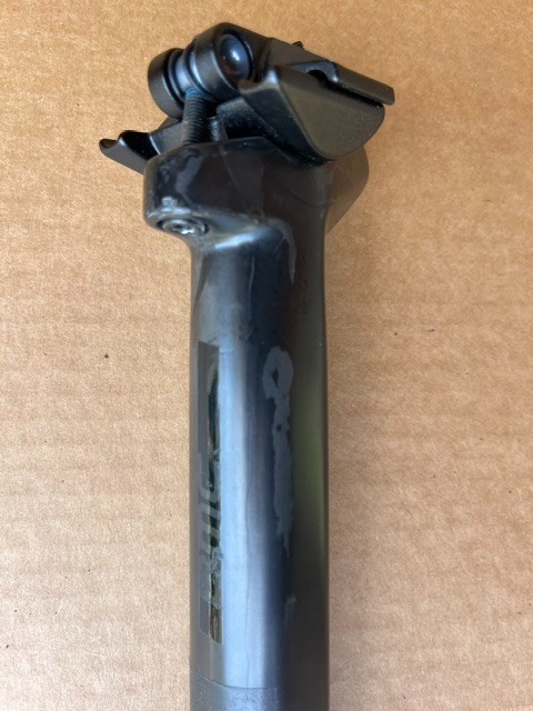 BMC bicycle carbon D shaped seat post 380mm straight SLR 01 seatpost