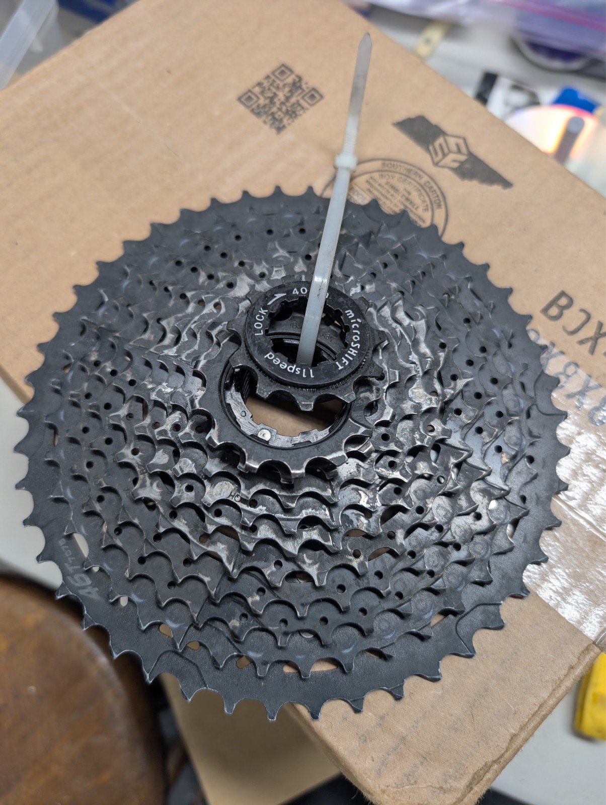 microSHIFT H11 Cassette – 11 Speed, 11-46T, Black, ED Coated
